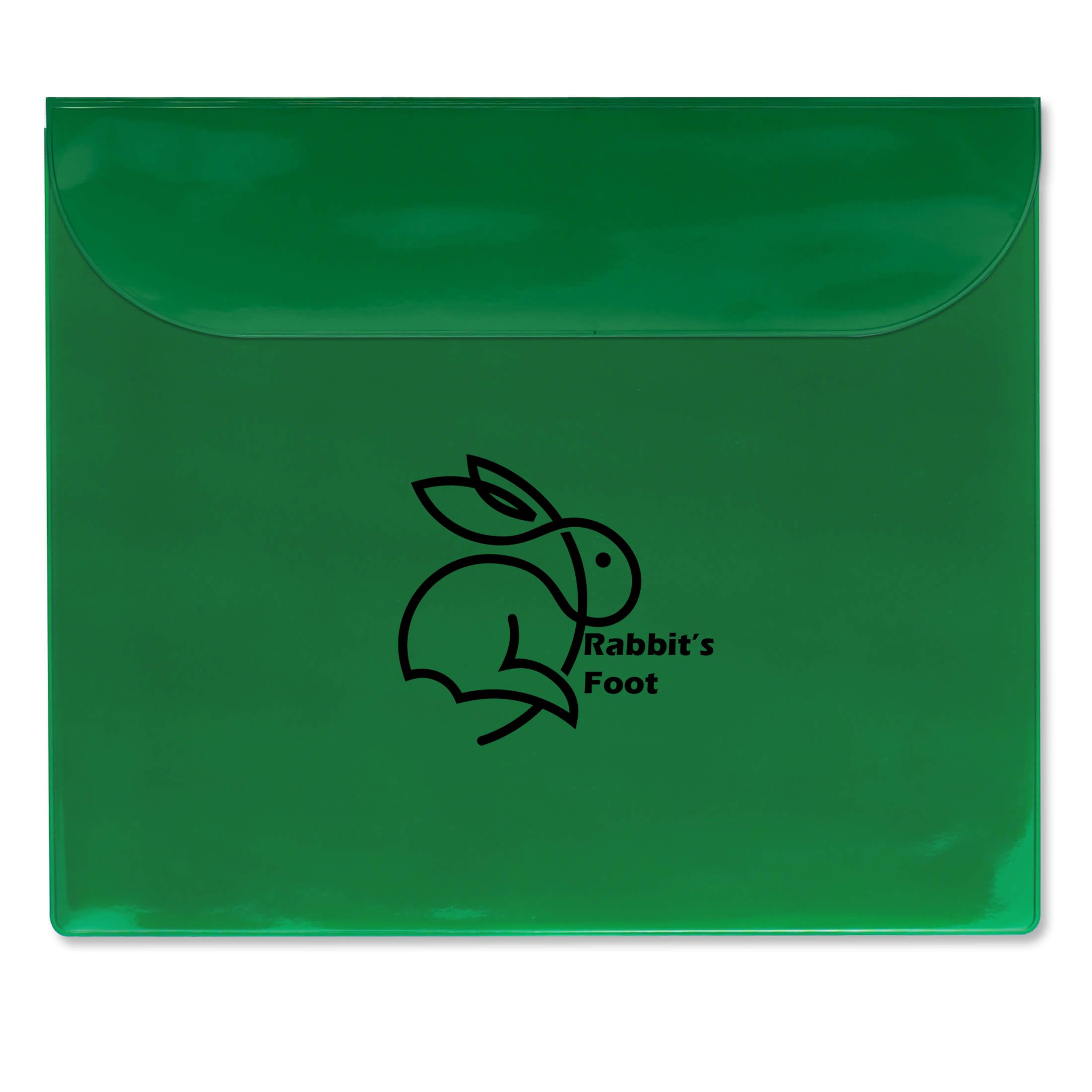 Translucent Green Imprinted
